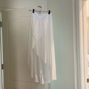 White breezeful Maxi skirt
